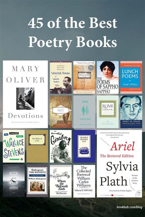 best poetry books of all time|most popular poem books.